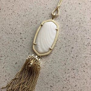 Kendra Scott Gold Mother of Pearl Rayne Necklace